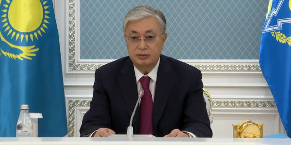 Президент Ұжымдық қауіпсіздік туралы шарт ұйымы Ұжымдық қауіпсіздік кеңесінің сессиясына қатысты