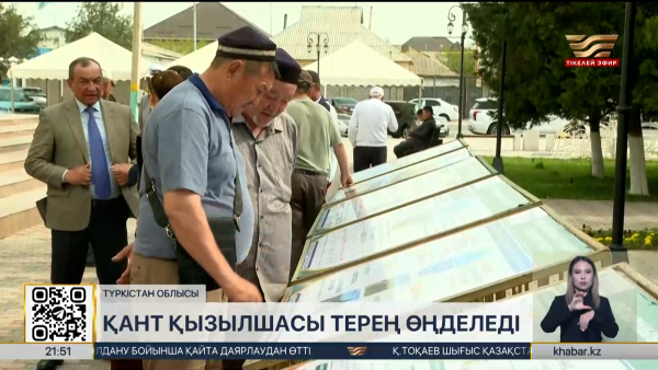 Түркістан облысында қант қызылшасын терең өңдеу қолға алынды