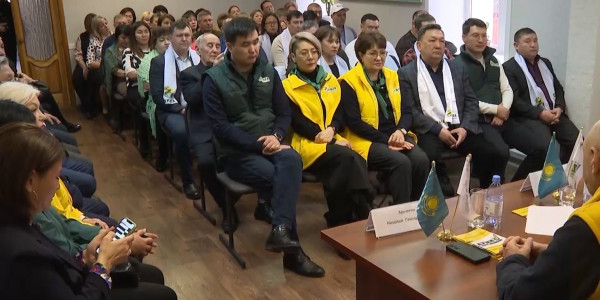 Партия &laquo;Ауыл&raquo; встретилась с сотрудниками филиала &laquo;Есиль Су&raquo;