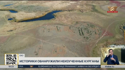 Историки обнаружили неизученные курганы в СКО