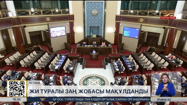 Мәжіліс жасанды интеллект туралы заң жобасын мақұлдады