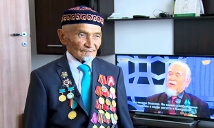 &laquo;Хабар&raquo; агенттігінің ұжымы майдангер Шәріп Рақымжаровты құттықтады