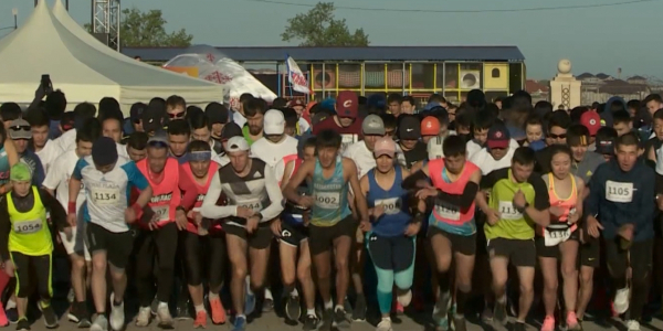 Масштабный марафон прошел в Шымкенте