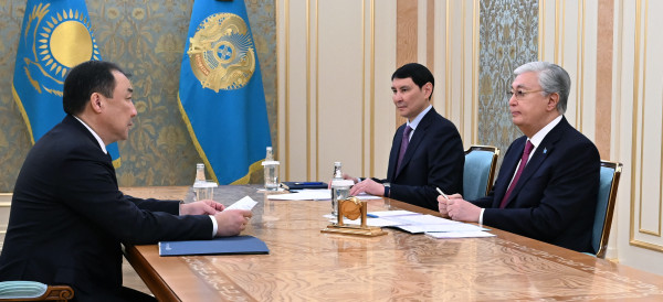 Президент &laquo;Қазақстан темір жолы&raquo; ҰК&raquo; АҚ басқарма төрағасын қабылдады