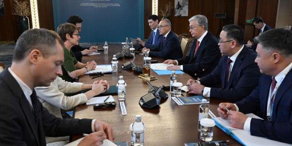 Мемлекет басшысы Еуропалық қайта құру және даму банкінің президентімен кездесті