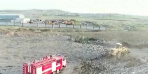 Жители Степногорска задыхаются от горящего мусора