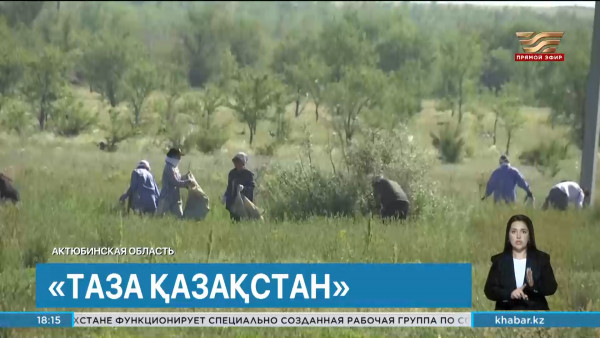 Масштабная экоакция &laquo;Таза Қазақстан&raquo; продолжается в регионах страны