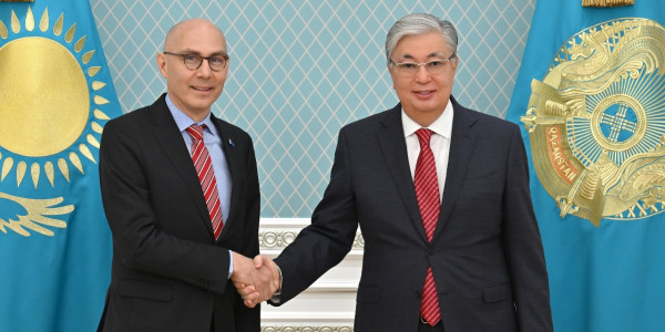 Мемлекет басшысы БҰҰ-ның Адам құқықтары жөніндегі Жоғарғы Комиссарымен кездесті