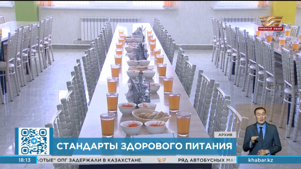 Внедрить стандарты здорового питания в школах и детсадах предлагают в Казахстане