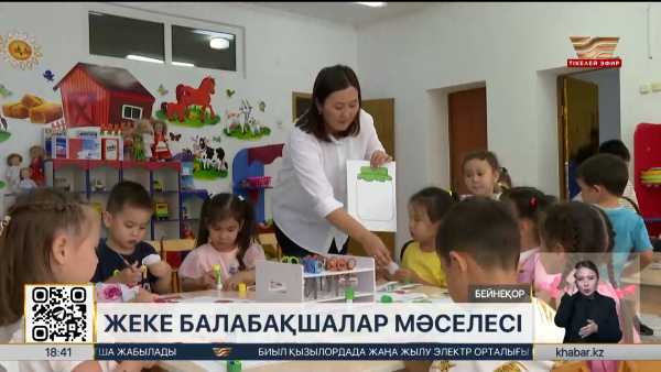 Еліміздегі жеке балабақшалар жабылу алдында тұр