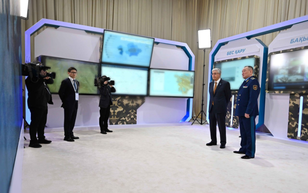 Касым-Жомарт Токаев ознакомился с проектом Defense Tech