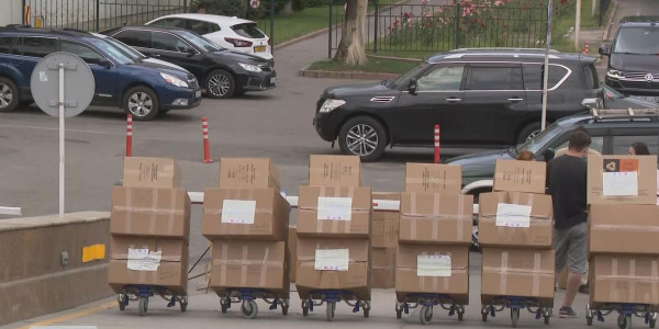 Алматыдан гуманитарлық көмек Абай облысына жөнелтілді