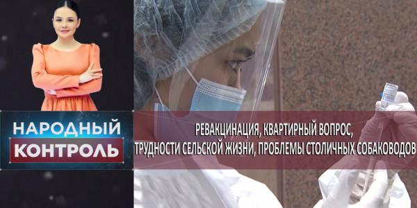 Ревакцинация, квартирный вопрос, трудности сельской жизни, проблемы столичных собаководов. &laquo;Народный контроль&raquo;