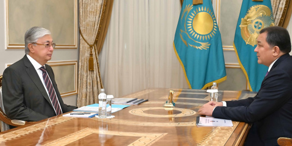 Мемлекет басшысы Маңғыстау облысының әкімі Нұрлан Ноғаевты қабылдады