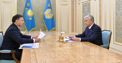 Мемлекет басшысы «ҚазМұнайГаз» ҰК» АҚ басқарма төрағасын қабылдады