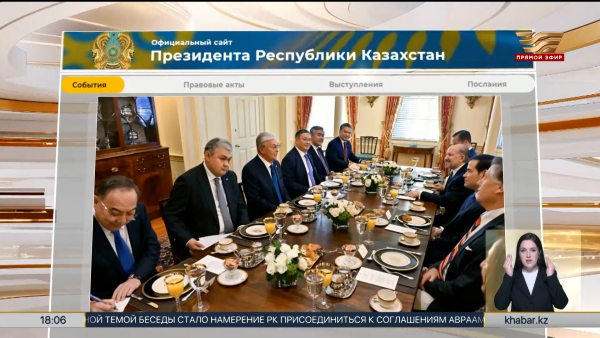 Президент провел ряд встреч с американскими политиками и бизнесменами в Вашингтоне