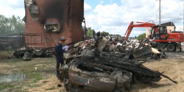Взрыв газа прогремел на СТО в Костанае