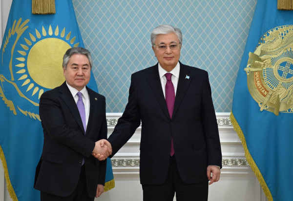 Қ. Тоқаев Қырғызстанның Сыртқы істер министрін қабылдады