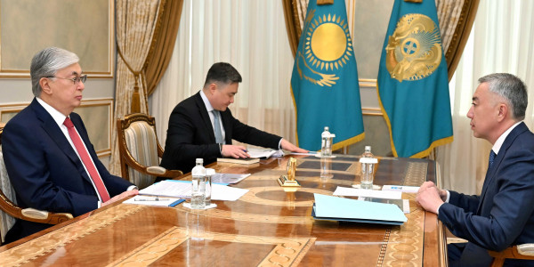Президент Серік Жұманғаринді қабылдады