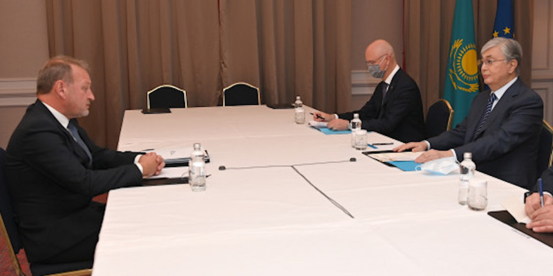 Касым-Жомарт Токаев провел ряд встреч с руководителями европейских компаний