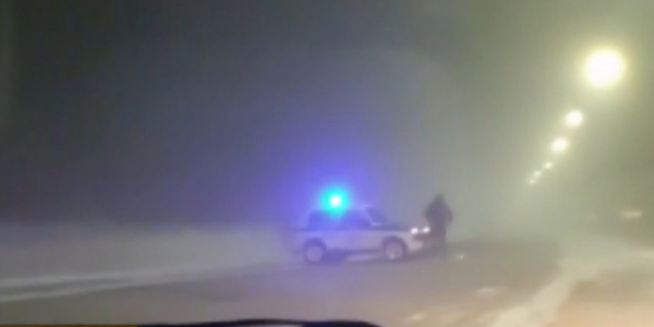 Буран парализовал движение в Карагандинской области