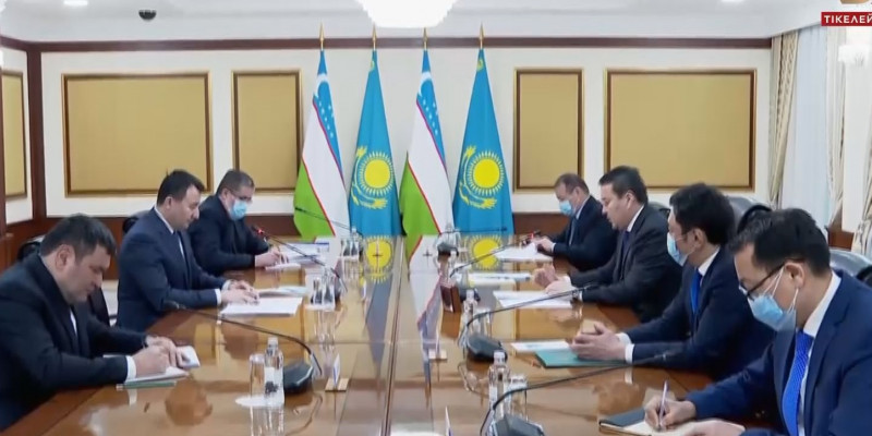Үкімет басшысы Өзбекстан Премьер-Министрінің орынбасарларымен келіссөз жүргізді