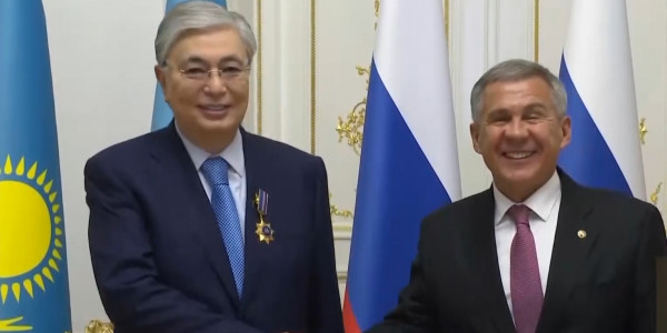 Касым-Жомарт Токаев посетил Татарстан с ответным визитом