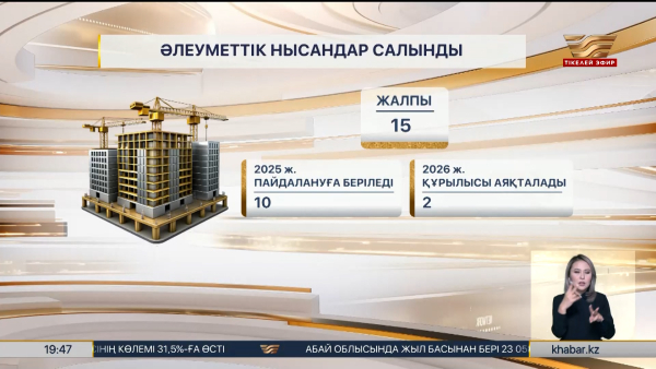 БҚО-да әлеуметтік нысандар құрылысы қарқын алды
