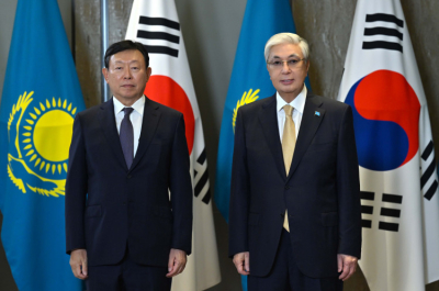 Мемлекет басшысы Lotte Group компаниясының басқарма төрағасы Дон Бин Шинді қабылдады