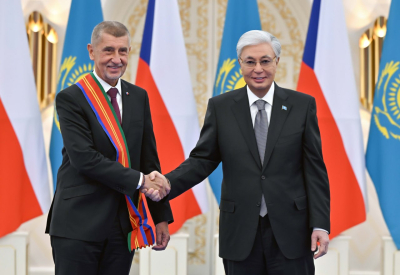 Касым-Жомарт Токаев наградил  Андрея Бабиша орденом «Достық» І степени