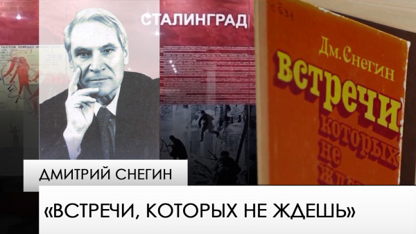 &laquo;Встречи, которых не ждешь&raquo; &mdash; Дмитрий Снегин. &laquo;Одна книга&raquo;