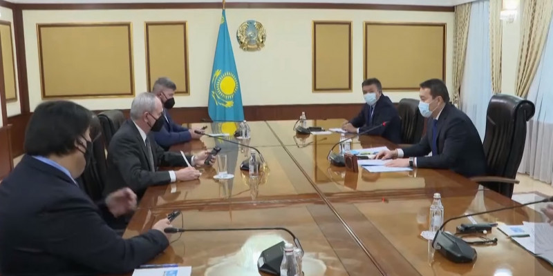Алихан Смаилов встретился с вице-президентом Chevron