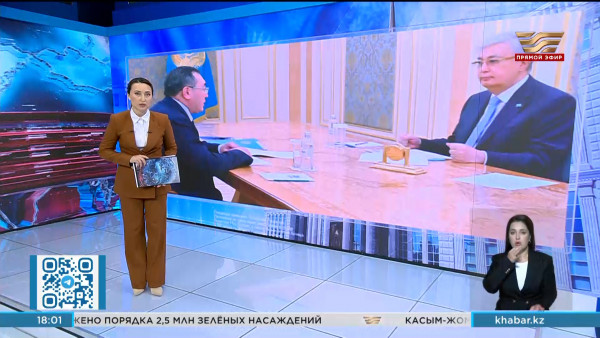 Глава государства принял акима Алматинской области Марата Султангазиева