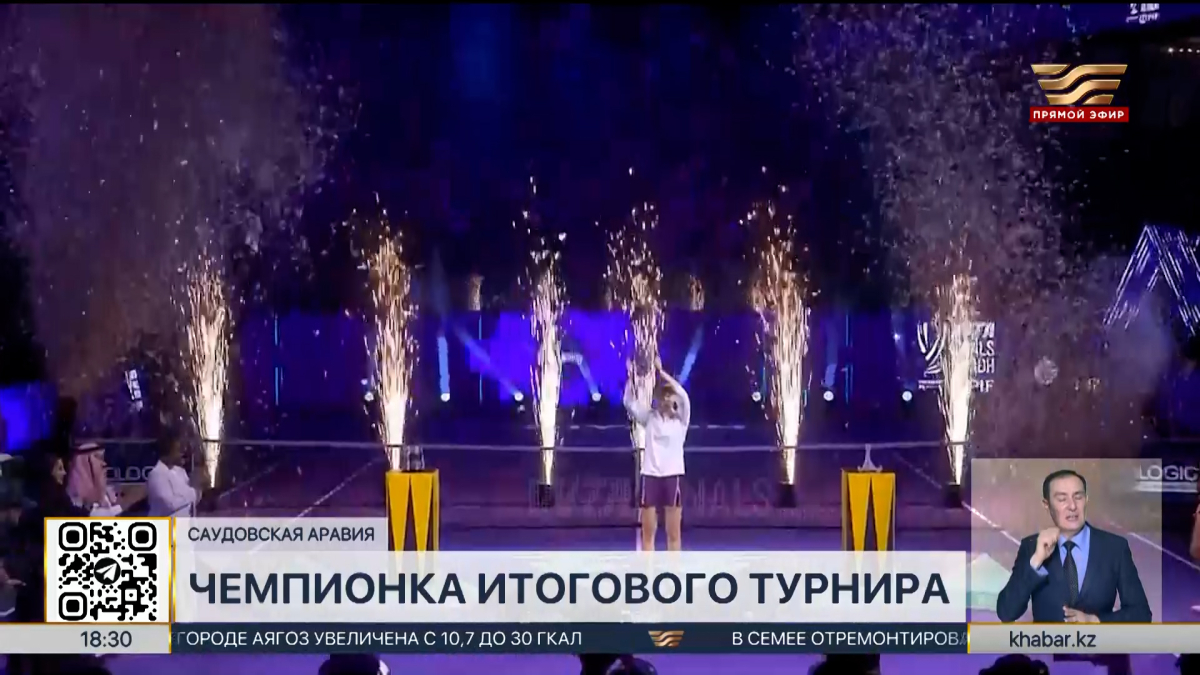 Елена Рыбакина впервые выиграла Итоговый турнир WTA