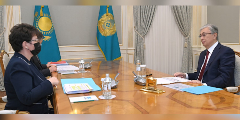 Глава государства провел встречу с председателем Счетного комитета