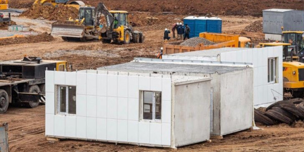 Модульный госпиталь начали устанавливать в Нур-Султане