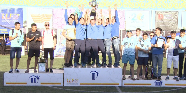 &laquo;Хабар&raquo; командасы әуесқой футболдан ел чемпионатының &laquo;С&raquo; лигасында үшінші орынды иеленді