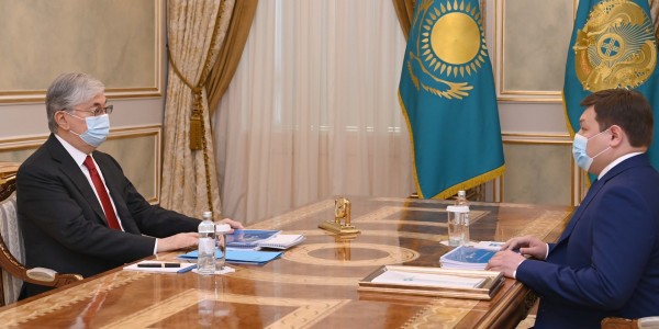 К. Токаев принял исполнительного секретаря партии Amanat