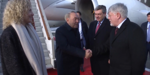 Нурсултан Назарбаев прибыл с визитом в Москву