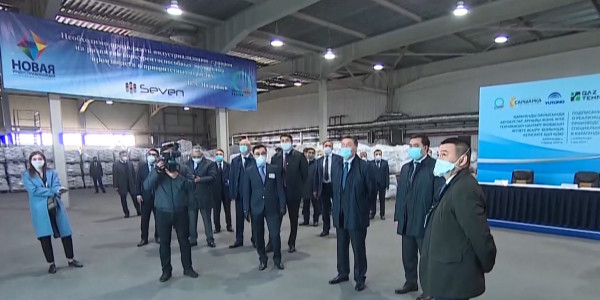 Асқар Мамин Қарағанды облысындағы кәсіпорындардың жұмысымен танысты