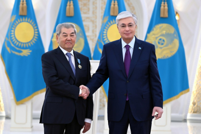 Президент вручил орден «Отан» Куанышу Султанову