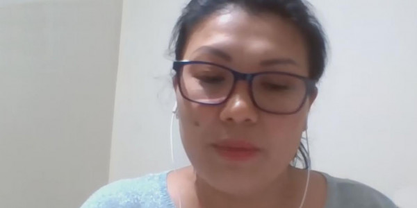 Казахстанка находится в центре событий в Индии