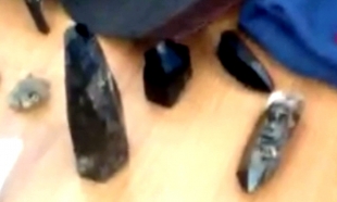 Казахстанские пограничники пресекли контрабанду агатов