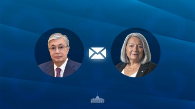 Мемлекет басшысы Канаданың генерал-губернаторын құттықтады