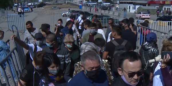 Алматыдағы блокбекеттерде тәртіп күшейтілді