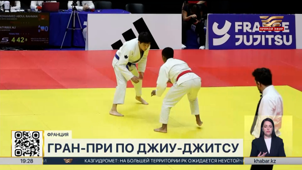 Сборная Казахстана заняла второе место на Гран-при по джиу-джитсу в Париже