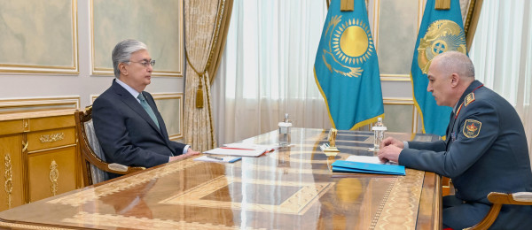 Мемлекет басшысы Қорғаныс министрі Руслан Жақсылықовты қабылдады