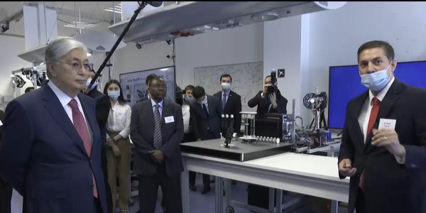 Қасым-Жомарт Тоқаев Назарбаев Университетіне барды