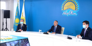 Н. Назарбаев обозначил приоритеты в работе обновлённой депутатской фракции «Nur Otan»