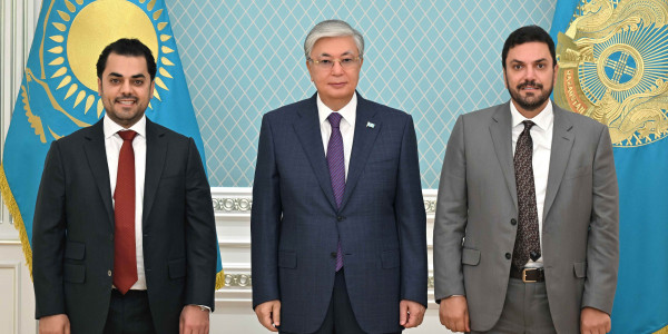 Глава государства принял владельцев катарского холдинга Power International Holding